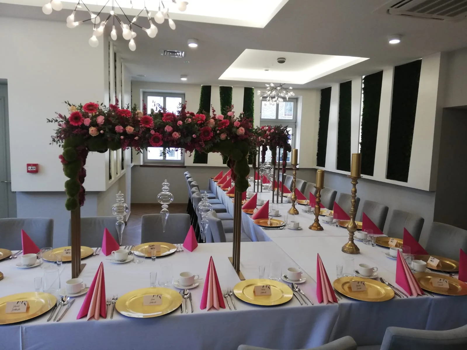 Sala weselna w zabytkowych wnętrzach Kempen w Kępnie